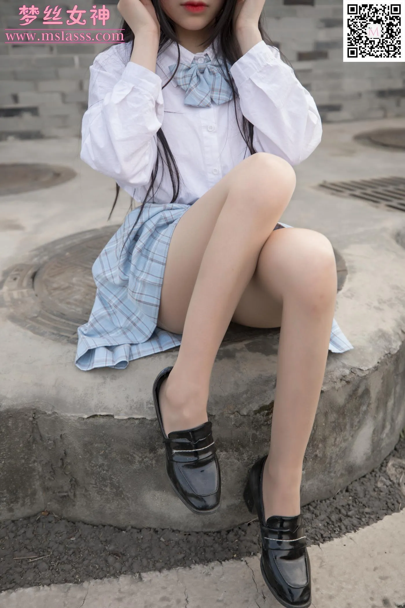 [MSLASS梦丝女神] 2020.03.22 NO.102 仟仟 JK小女神[23] [41P]插图7